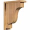 Ekena Millwork Newport Smooth Corbel w/Backplate, Western Red Cedar, 5 1/2"W x 14"D x 18"H COR06X14X18NEW01SWR - alternate 1